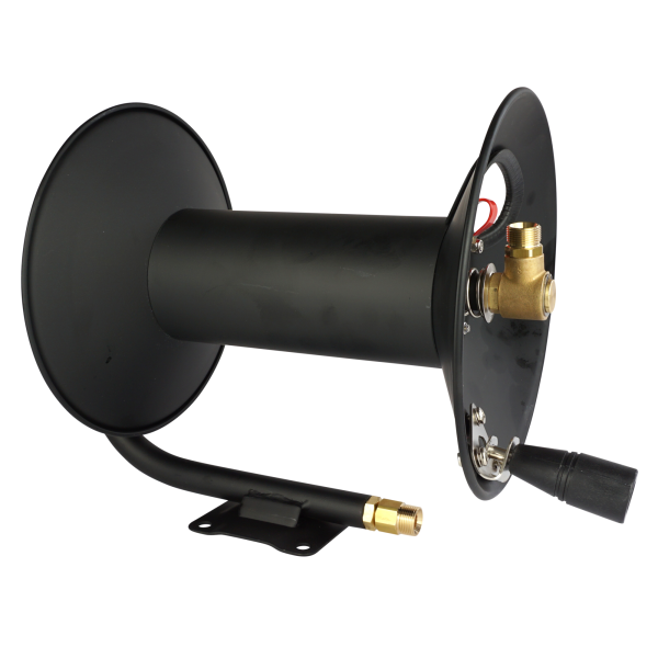 Schlauchaufroller/-trommel manuell für bis zu 100m Schlauch - 50 Meter