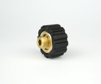 Adapter M22x1,5 IG - 1/4" AG kurz Handverschraubung