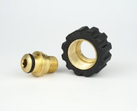 Adapter M22x1,5 IG - 1/4" AG kurz Handverschraubung