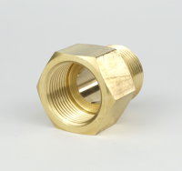 Adapter M22x1,5 AG - M22x1,5 IG Gegennippel