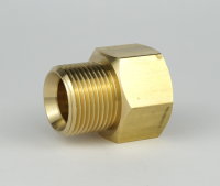 Adapter M22x1,5 AG - M22x1,5 IG Gegennippel