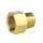 Adapter M22x1,5 AG - M22x1,5 IG Gegennippel