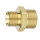 Adapter 1/4" AG - 3/8" AG Doppelnippel